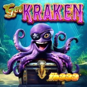Tampilan visual slot Get Kraken dengan tema bawah laut dan monster Kraken